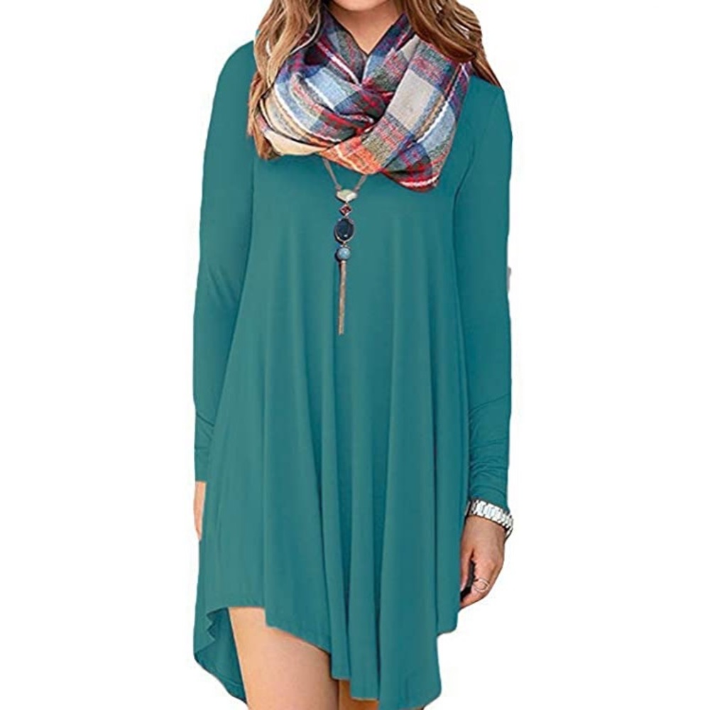 Dearcase women’s long sleeve T-shirt dress